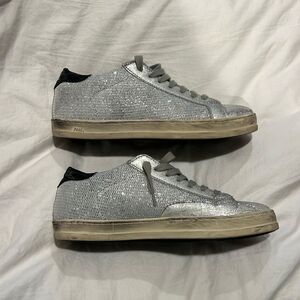 P448 Metallic Sneakers